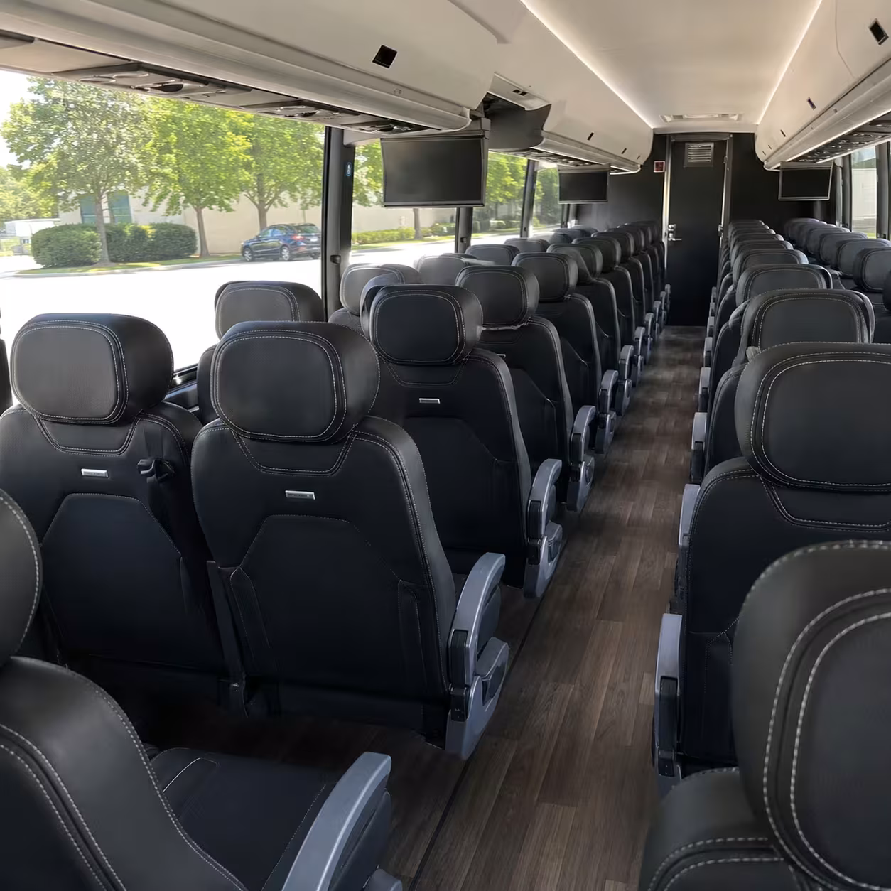 pittsburgh 56 passenger charter bus rental