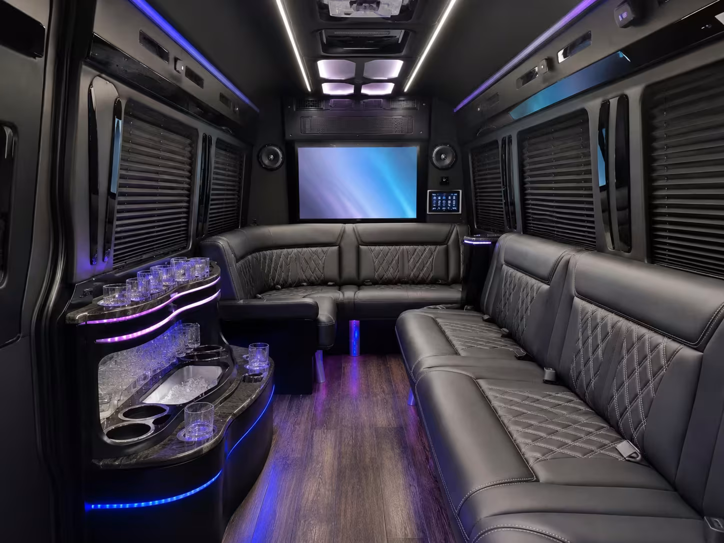 sprinter limousine inside