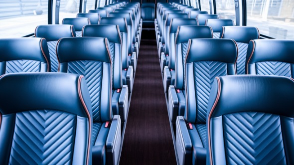 55 passenger charter bus interior pittsburgh