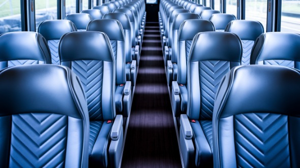 56 passenger charter bus interior pittsburgh