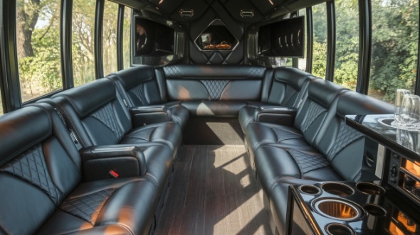 party bus rental interior pittsburgh