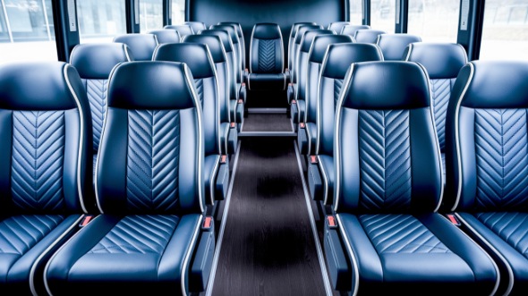 pittsburgh 18 passenger minibus inside