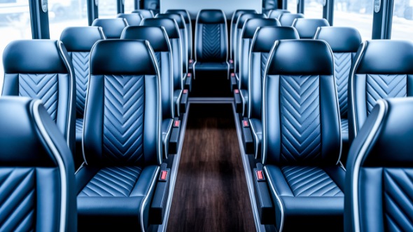 pittsburgh 20 passenger minibus inside