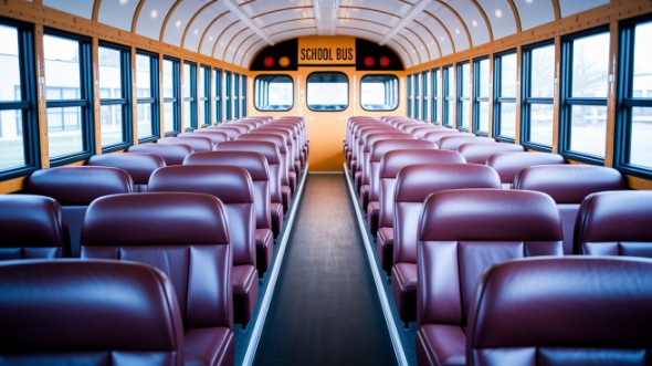 school bus rental interior pittsburgh